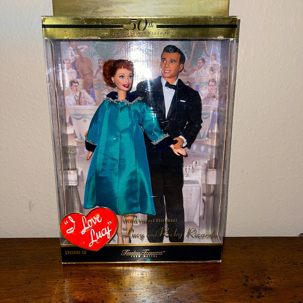 Lucy & Ricky 50th Anniversary Barbie dolls